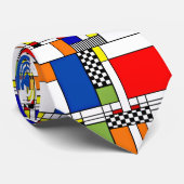 Mondrian a inspiré la cravate (Roulé)