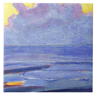 Mondrian - Bij de zee, populair kunstwerk Tegeltje