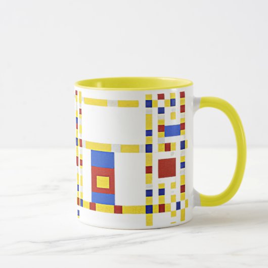 Mondrian - Broadway Boogie Woogie Mok (Rechts)