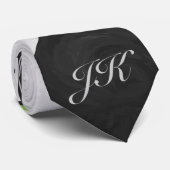 Mondrian Brown Yellow Green Print Stropdas (Opgerold)