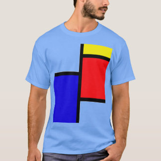 Mondrian cadeau vriend vintage t-shirt