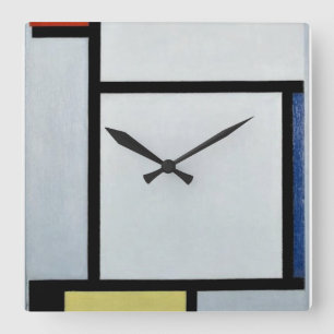 Mondrian - Compositie, 1921 Vierkante Klok