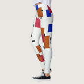Mondrian - Compositie in kleur A Leggings (Links)