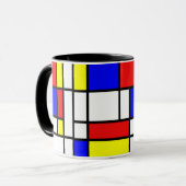 Mondrian - Composition II - Art Mug (Devant gauche)