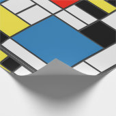 Mondrian De Stjil Cadeaupapier (Hoek)