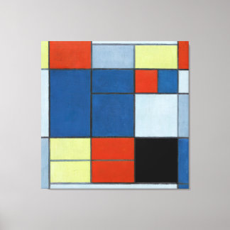 MONDRIAN - Grote Kompositie C - 1920 - Canvas Afdruk
