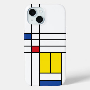 Mondrian II Minimalist de Stijl Modern Art Design
