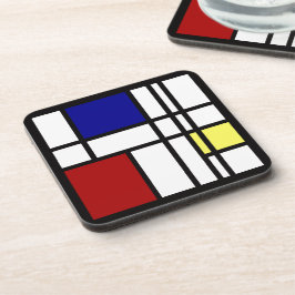 Mondrian Impression Art Onderzetter