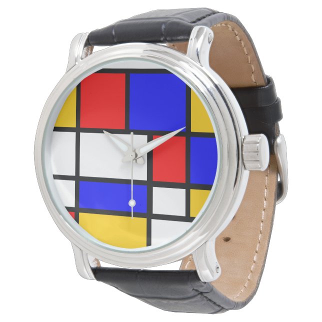 Mondrian-klooster Horloge (Gekanteld)