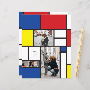 Mondrian Minimalist De Stijl Geo Modern Art Foto