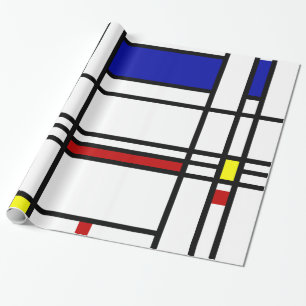 Mondrian Modern Art Cadeaupapier