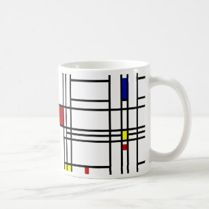 Mondrian Modern Art Koffiemok