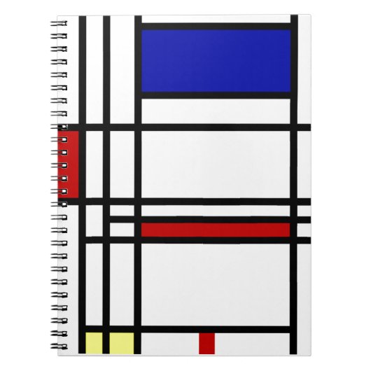 Mondrian Modern Art Notitieboek (Voorkant)