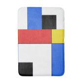Mondrian Neoplasticism Badmat (Voorkant Verticaal)