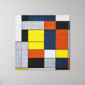 MONDRIAN - Nr. VI - COMPOSITIE Nr. II - 1920 - Canvas Afdruk (Voorkant)