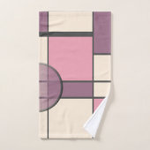 Mondrian & Pastell Bad Handdoek (Handdoek)