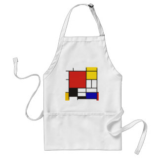Mondrian Standaard Schort