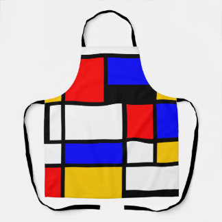 Mondrian Style Schort