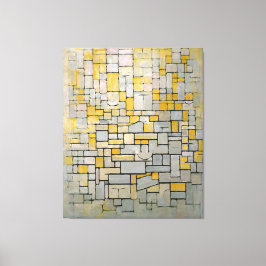 MONDRIAN - TABLEAU Nr. I COMP. I Comp. 7 - 1914 - Canvas Afdruk