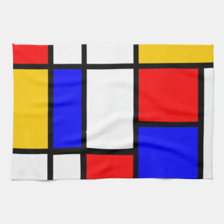 Mondrian Theedoek