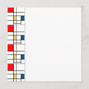 Mondrian Uitnodiging
