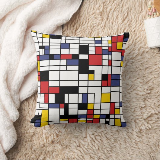Mondrianesque Kussen (Deken)