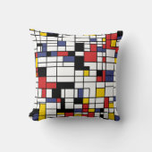 Mondrianesque Kussen (Voorkant)