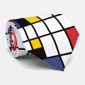 Mondrianesque Stropdas (Opgerold)