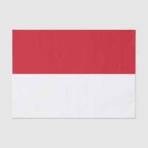 Monegaskische vlag tissuepapier