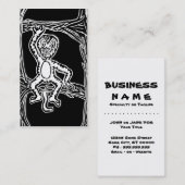 monenhoutbewerking visitekaartje (Voorkant / Achterkant)