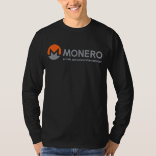 Monero Private en censuur resistent T-shirt