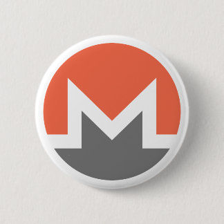 Monero (xmr.) ronde button 5,7 cm