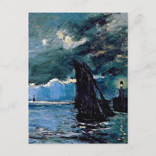Monet A Seascape Shipping Briefkaart (Voorkant)