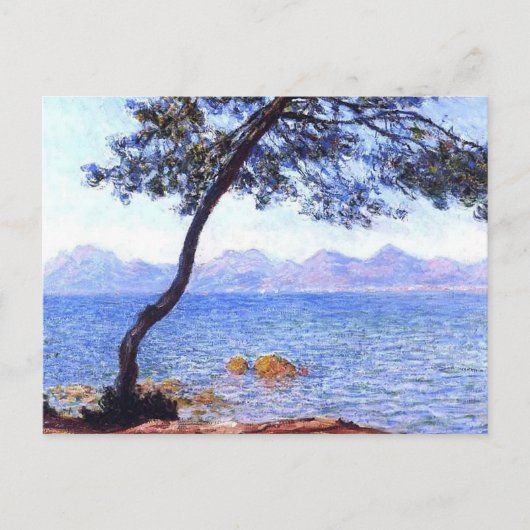 Monet Antibes Briefkaart (Voorkant)