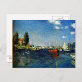 Monet - Argenteuil Briefkaart (Voorkant / Achterkant)