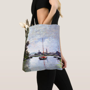 Monet - Argenteuil, gezien vanaf Kleine Arm van de Draagtas