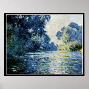 Monet - Arm of the Seine in Giverney Poster