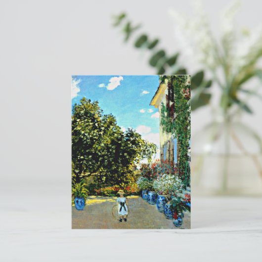 Monet - Artiestenhuis in Argenteuil Kaart (Staand voorkant)
