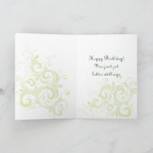 Monet Birthday Kaart (Binnen)