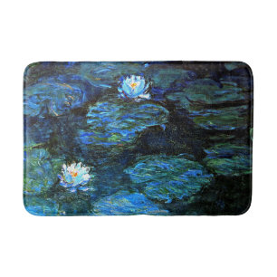 Monet - Blauwe waterlimieten Badmat