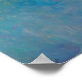 Monet - Blauweregen Poster (Hoek)