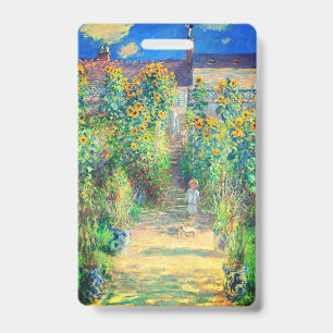 Monet Bloementuin Badge