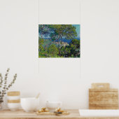 Monet Bordighera Italy Landscape Painting Poster (Keuken)