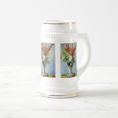 MONET Bouquet van Gladiolas 18oz Beer Stein Mok (Voorkant rechts)