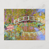 Monet - Brug in Monet's tuin Briefkaart (Voorkant)