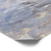 Monet - Camille op haar sterfbed 1879 Poster (Hoek)