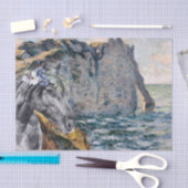 Monet Cliff of Aval & Black Horse Tissuepapier (Craft)
