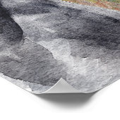 Monet Cliff Walk & Black Horse Compilation Poster (Hoek)