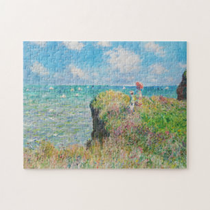 Monet Cliff Walk in Pourville Puzzle Legpuzzel