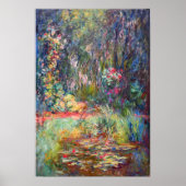 Monet Corner of Water Lily Pond Poster (Voorkant)